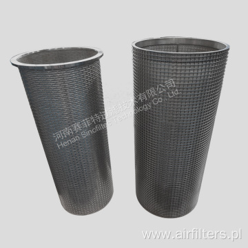Sintered Mesh Filter Element With Performated Sheet